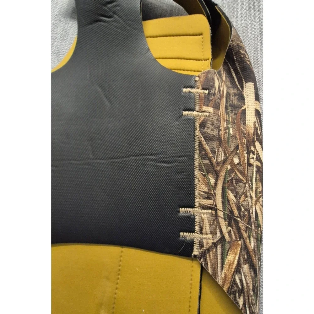NWT Browning Neoprene Camo Max-5 Dog hunting Vest XXL Chest Protector adjustable